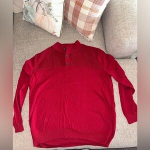 Club Room Red Men's Sweater
